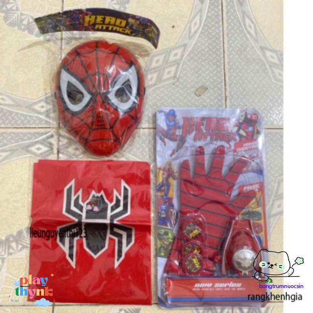 Áo Choàng Spider-Man & Phụ Kiện Anh Hùng Cho Bé Cùng Mặt Nạ Iron Man

Áo Choàng Spider-Man Mặt Nạ Ir