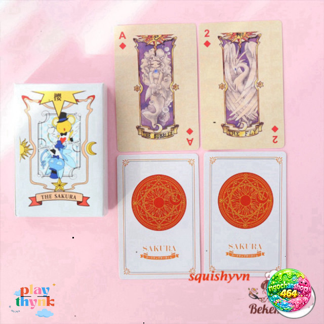 Sakura Clow Card Collector Bộ Card Xinh Xắn Thủ Lãnh