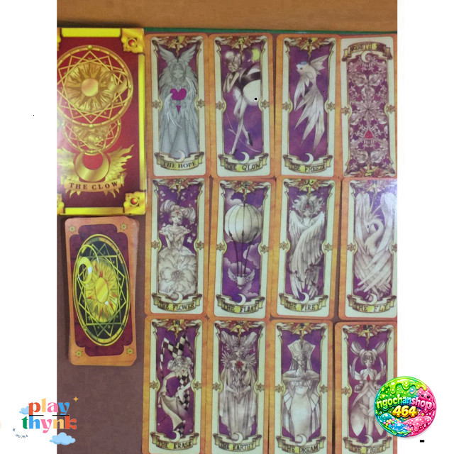 Đồng Hồ Bán Bìa Tarot Card & Sakura Kinomoto Clow Card