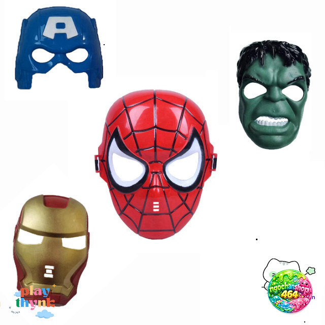Mặt Nạ Trẻ Em Iron Man, Hulk, Spider Man - Cùng Vui Trò Lượm Lặt

[HOÀN THÌH] Face Mask Iron Man, Hu
