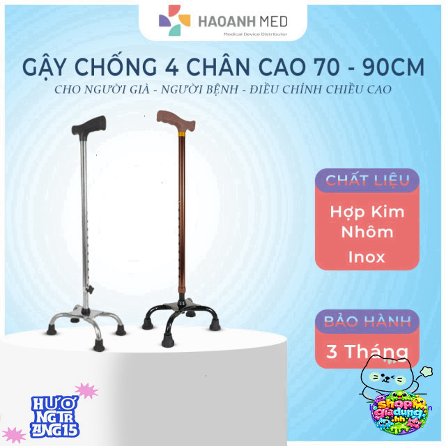 Gậy Chống Chấn Cho Người Cao Tuổi Điều Chỉnh 63-88cm 

(Giữ nguyên thông tin cốt lõi: Gậy Chống Chấn
