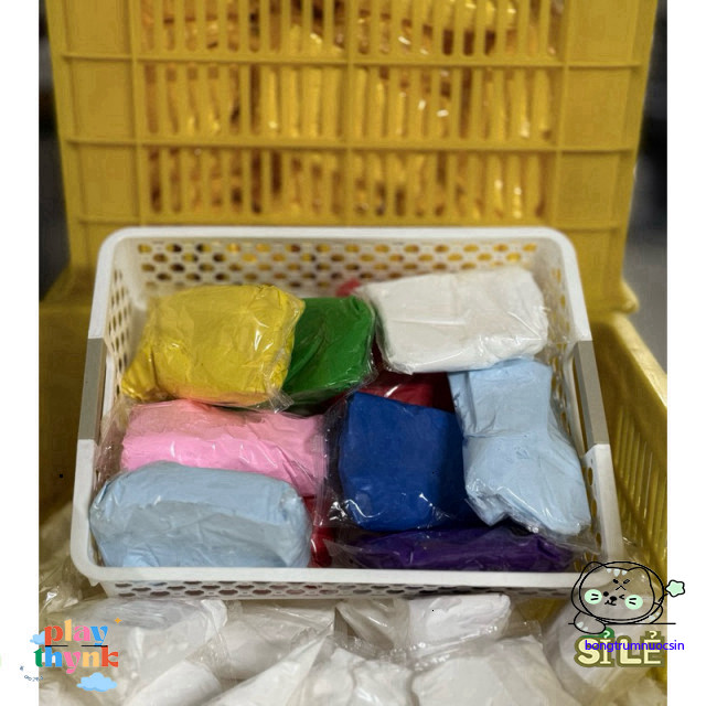 Bột đất sét tự khô, 100g, bột giấy tự khô nhẹ nhàng