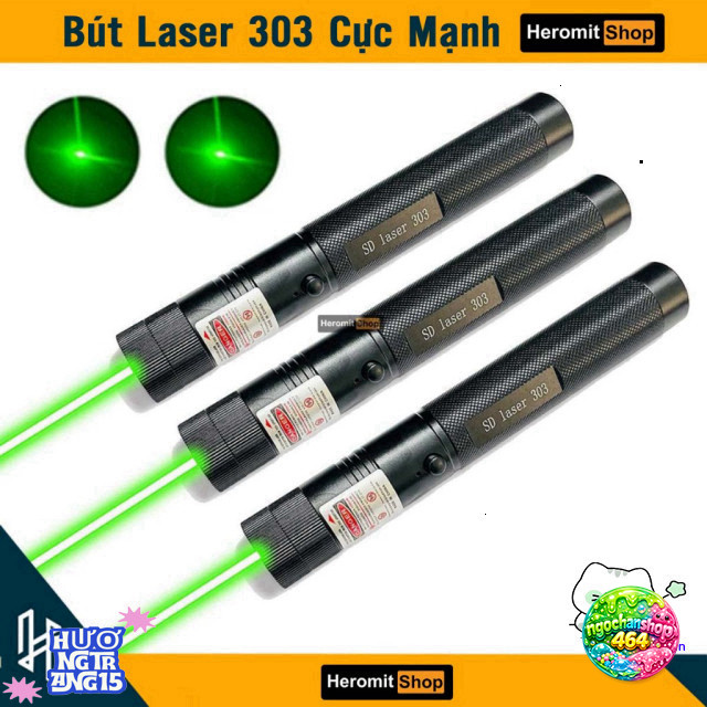 Ánh Sáng Laser Bút 303 303 Chiếu Sáng Xanh Tuyệt Đẹp