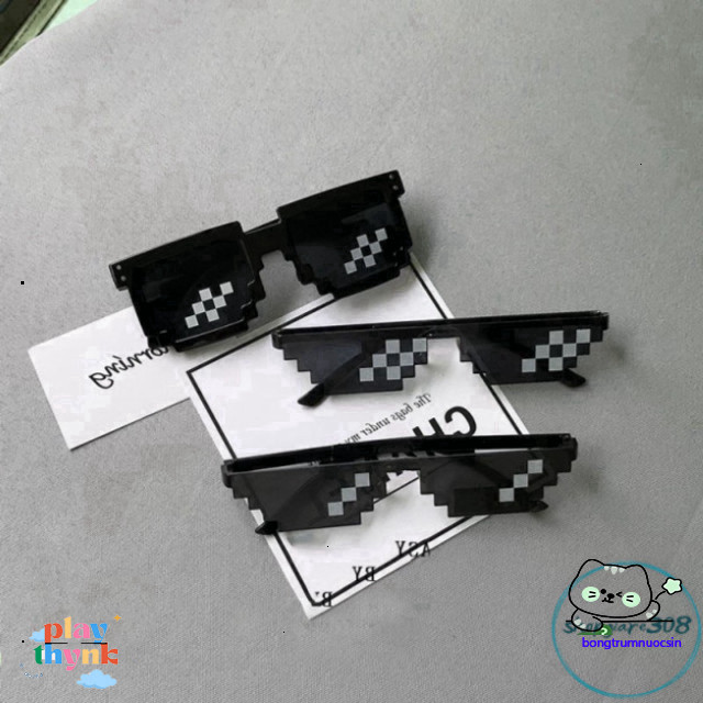 Kính Mắt Nam Thug Life 8 Bit Chất Lừ Bảo Mắt Ra Biển