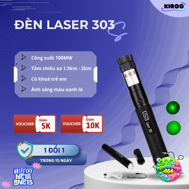 Ánh Sáng Xanh Từ Bút Laser 303: Xa và Xa
Bút Laser 303, Chiếu Sáng Mạnh, Màu Xanh Tuyệt Hảo