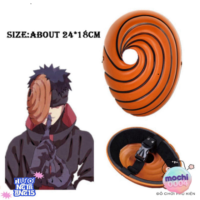 Mặt Nạ Naruto Sasuke và Obito Tobi - Set Đạo Cụ Cosplay Akatsuki

(Cosplay, Mặt Nạ Naruto, Akatsuki,