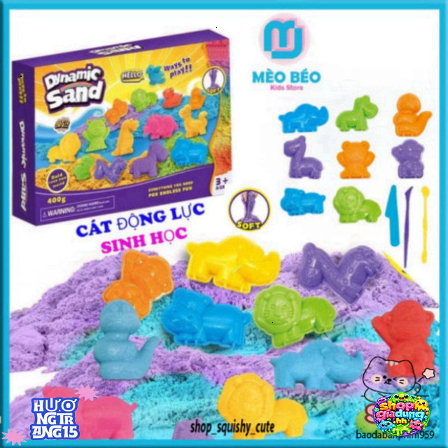 Đồ Chơi Cát An Toàn Cho Bé - Mèo Béo Kids Store, Kèm Khuôn Sáng Tạo

Hoặc:

Chơi Cát An Toàn Cho Bé,