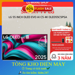 nhắn shop đặt hàng ✔️_  đặt OLED55C5PSA  TV thông minh LG 55 Inch OLED evo AI C5 4K .. Giao nhanh. _