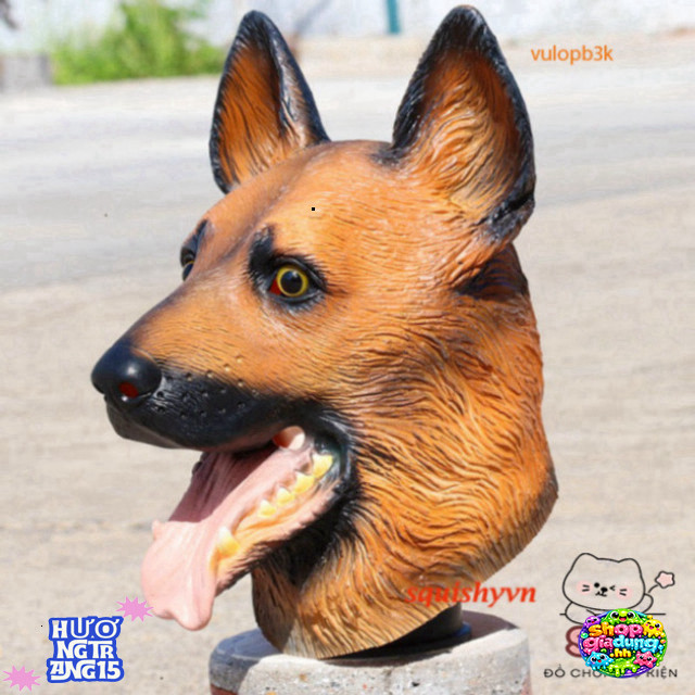 Sừng Mặt Nạ Chó Becgie Cá Tính Dễ Dàng Chăm Sóc