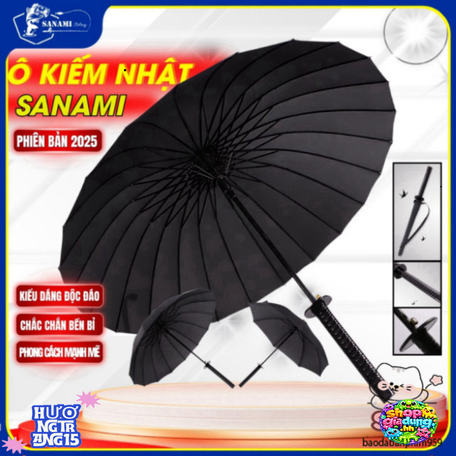 "Ô Dù Katana Nhật Cấp Cao Thân Giả Chống Mưa ON001 Mẫu Hot"