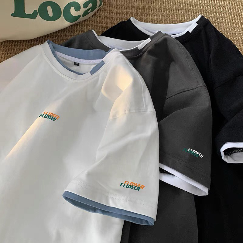 Áo thun tay lỡ - 𝗣𝗵𝗼̂́𝗶 𝗹𝗮𝘆𝗲𝗿 + 𝗶𝗻 𝗰𝗵𝘂̛̃ 𝗻𝗼̂̉𝗶 𝗙𝗹𝗼𝘄𝗲𝗿  - chất cotton thoáng mát và mềm mịn đi học