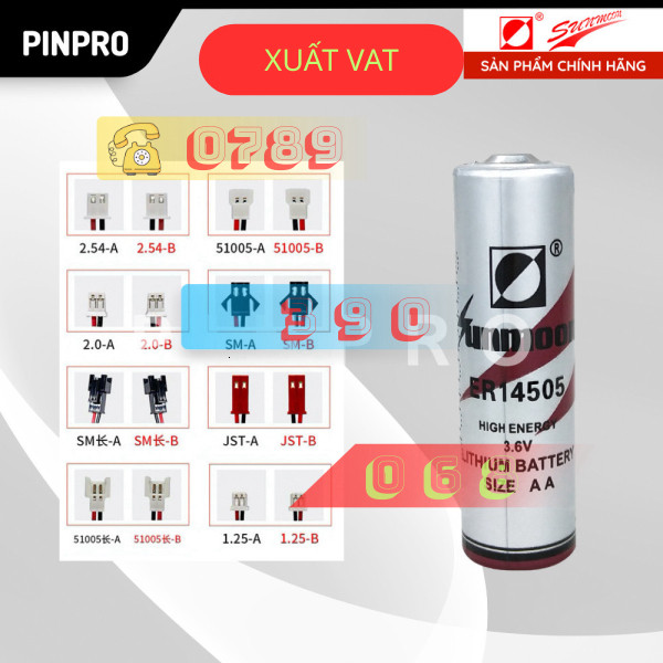 Pin Sunmoon ER14505 3.6V 2400mAh chính hãng