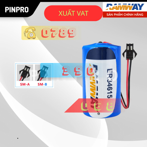 Pin Ramway ER34615 3.6V 19000mAh chính hãng