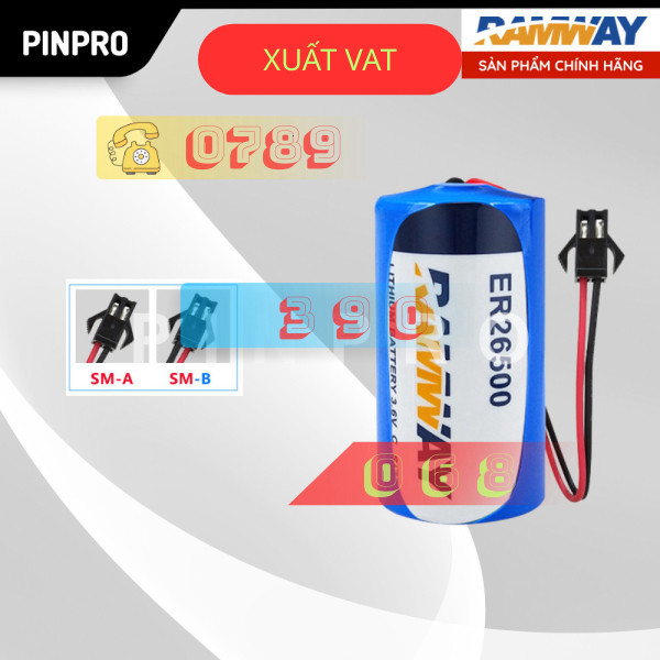 Pin Ramway ER26500 3.6V 9000mAh chính hãng