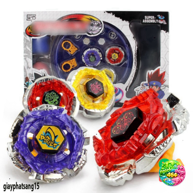 Tai Nghe Beyblade Burst GT B-150 Union Achilles CN XT - Thước Lùa và Dây Phóng