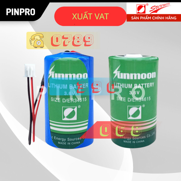 Pin Sunmoon ER34615 3.6V 19000mAh chính hãng