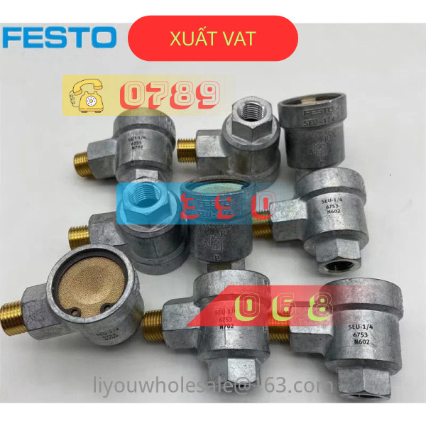 Van xả nhanh Festo SEU-1 / 8-1 / 4-3 / 8-1 / 2 4416 6753 6755 6822