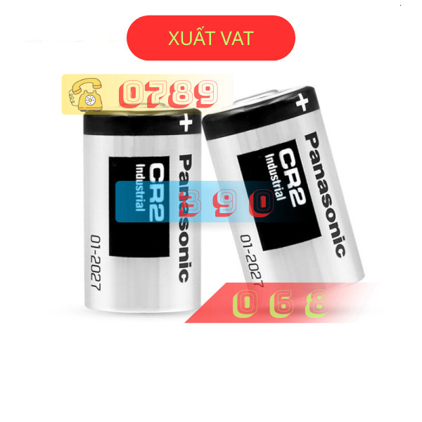 Pin Panasonic CR2 Industrial CR15H270 chính hãng 1 viên