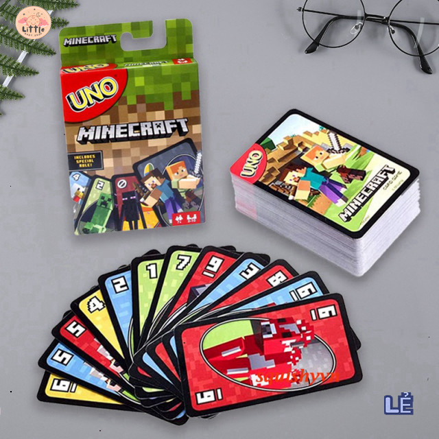 UNO Minecraft 112 lá bài thẻ mạnh cao cấp chất lượng

Hoặc 

Bộ thẻ UNO Minecraft chất lượng cao 112