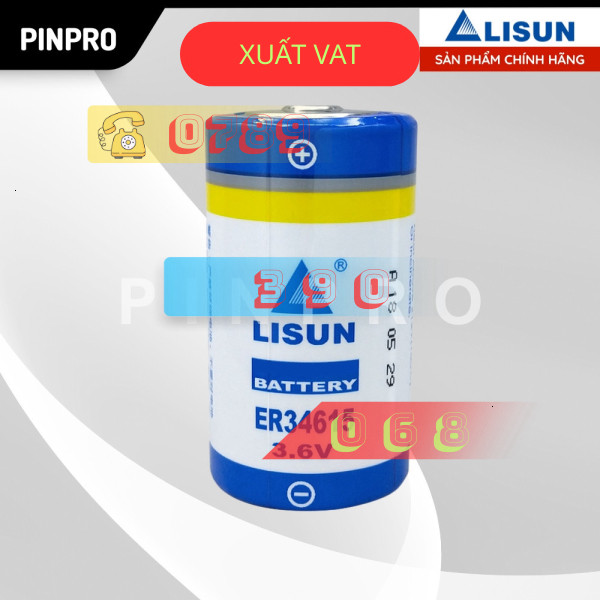 Pin Lisun ER34615 3.6V 19000mAh chính hãng