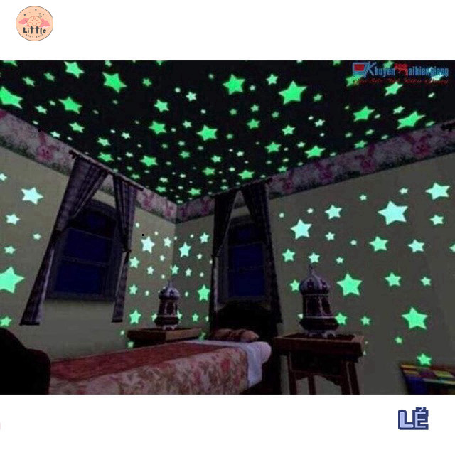 "Ngôi Sao Đêm Huyền ảo Bộ 100 ngôi sao đẹp"

Hoặc:

"100 Ngôi Sao Phát Sáng Đêm Huyền ảo Bộ"

Hoặc:
