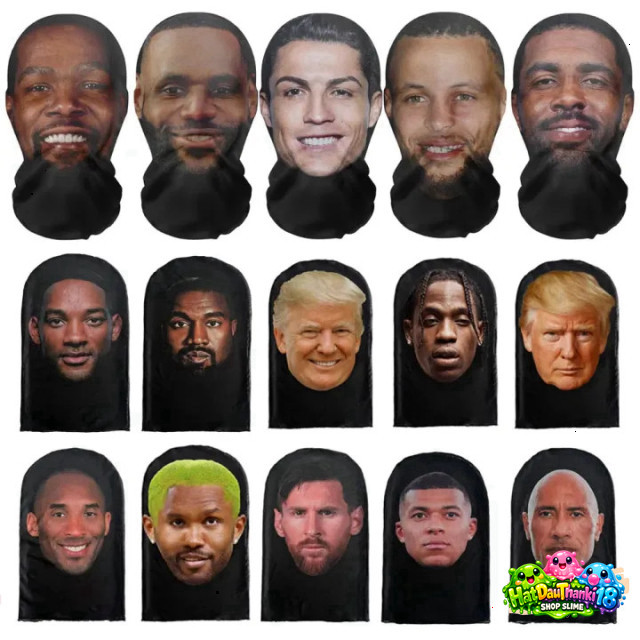 Mặt Nạ Cosplay Diddy 3D Nguyên Cải Lốc Lộn Kanye Joker Size XXL