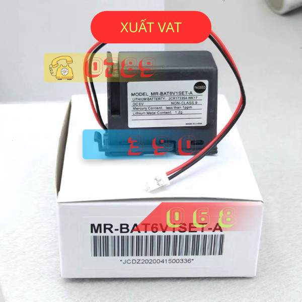 Pin nuôi nguồn MR-BAT6V1SET-A 6V 2CR17335A WK17 Servo MR-J4