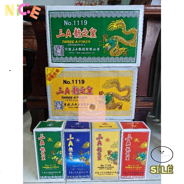 "Tây Tú Lơ Khơ Rồng, AAA Bài Tây 10 Bộ/01 Lốc"