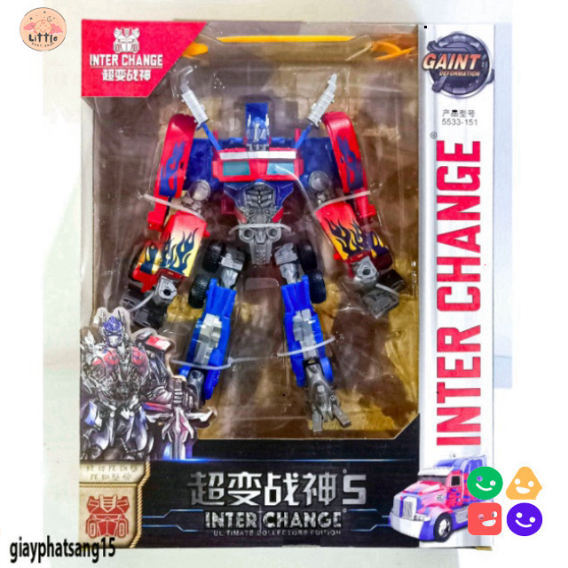 Transformers Thủ Lĩnh Optimus Prime BMB YS01 Lắp Ghép Tốt