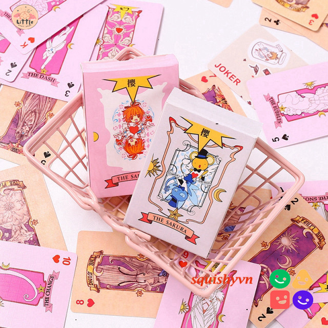 Áo Cái Tây CLOW SAKURA 54 Lá Dễ Thương Bộ Bài Độc Đáo

Hoặc

Sakura 54 Lá Bộ CLOW Tây Nữ Dễ Thương B