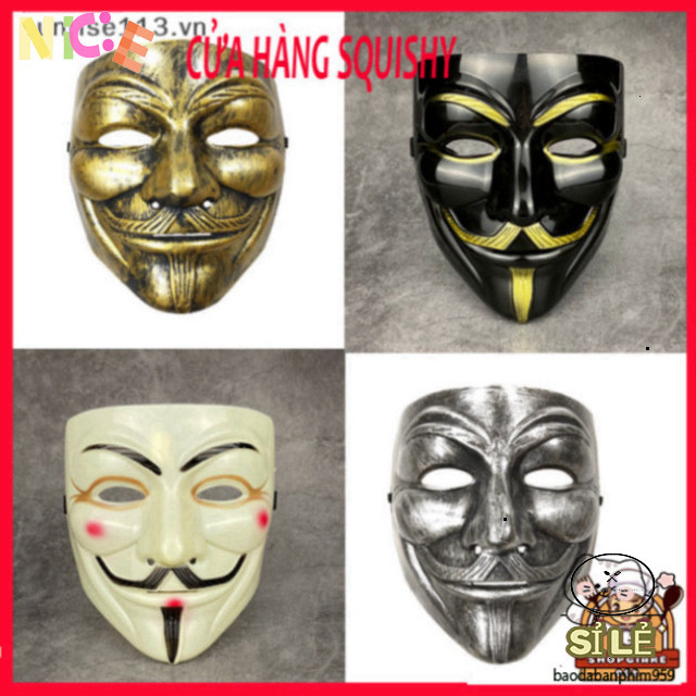 Hacker Beauty Vendetta Mask - Quà Giáng sinh lý thú cho Người lớn & Trẻ em