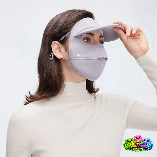 Áo Mặt Nạ OhSunny Vải Ấm Áp Chống Gió Mưa UV UPF50+
