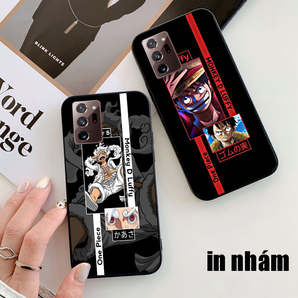 Ốp lưng Samsung note 20 plus / ss note 20 ultra bộ hình monkey d lufy cùng thành viên