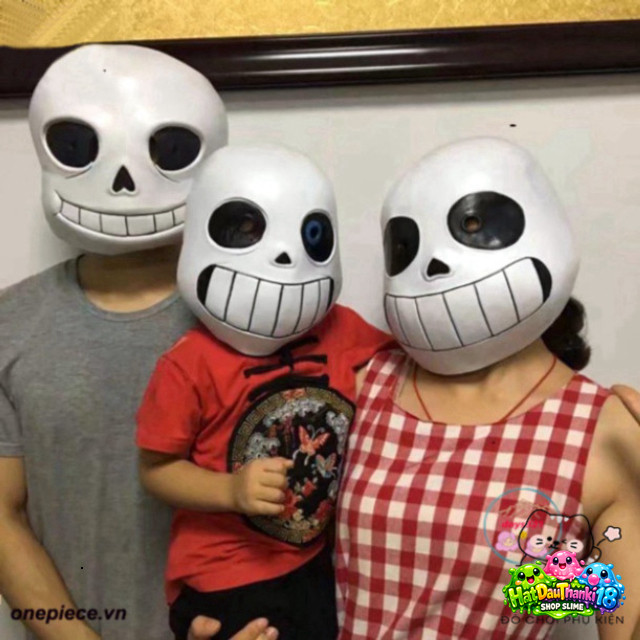 Mặt Nạ Trùm đầu Halloween Sans Loạt Game, Cosplay Mặt Nạ Nhân Vật Legend Of The Sans