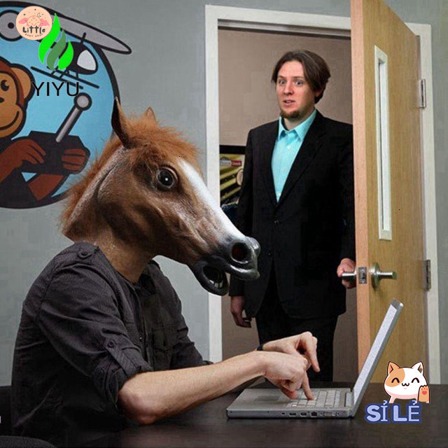 Nghệ Thuật Ngựa BoJack Mặt Nạ YIYU - Hình Dạng Huyền Bí