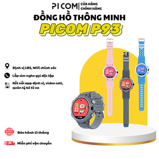 Đồng Hồ Thông Minh Picom P93 Lắp Sim Nghe Gọi Độc Lập Định Vị Video Call Cho Bé