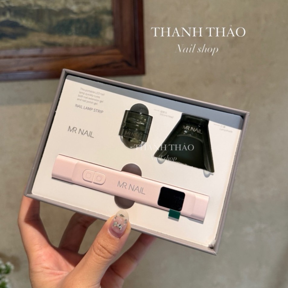 Đèn hơ mini Mr nail ,Đèn hơ UV Mini AI MR NAIL, đèn hơ mr nail cao cấp