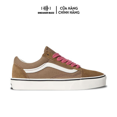 Giày Vans Old Skool Pop Brown/Pink Unisex VN000D6WRPK