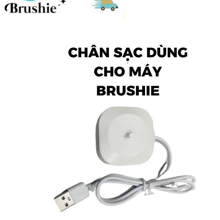 🌟 CŨ ZIN 🌟 Chân Sạc Bàn Chải Điện Brushie Hilink Lebooo LBT-203552A Georganics Sonic ENR346WHT