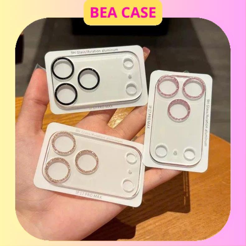 [Nhiều Màu] Miếng dán bảo vệ camera Kim Tuyến 17/pro/air/promax BEA CASE