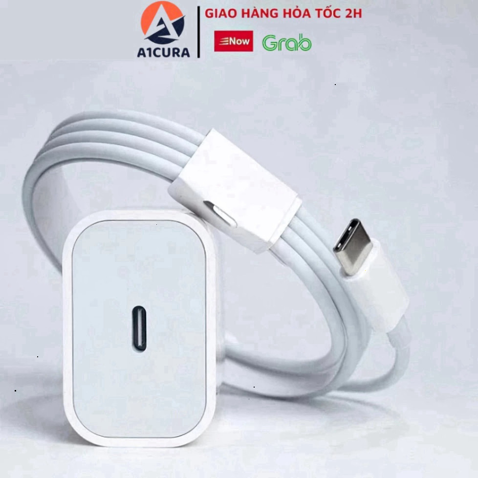 Bộ Củ Cáp Sạc Nhanh 20W An Toàn Ổn Định- Bảo Vệ Thiết Bị- Không Nóng Máy- Có Chống Nổ-A1CURA