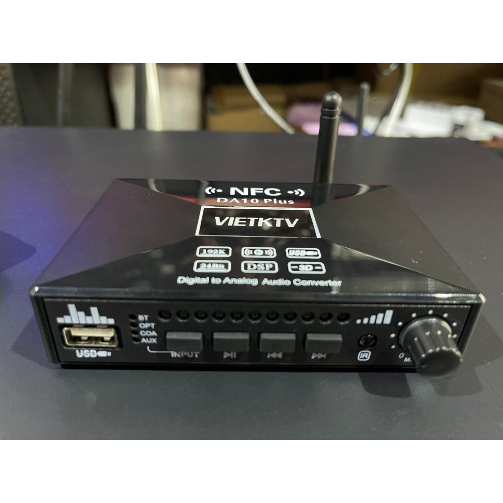 Bộ giải mã âm thanh VietKTV DA10 plus - Hàng Chính Hãng - 2026