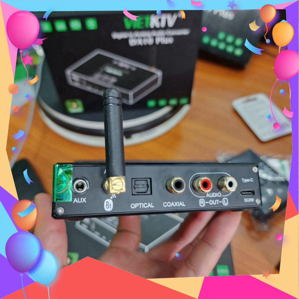 VietKTV DA10 Plus Giao Tiếp NFC 1 Chạm Mạnh Lực