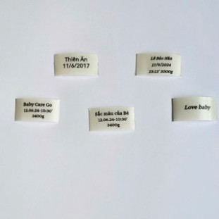 Bộ lưu giữ cuống rốn In thông tin lưu niệm