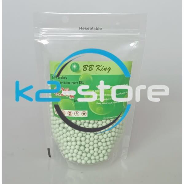 [K2 Store] Hạt nhựa công nghiệp BBKing 6MM 0.2g/0.25g/0.32g Tracer Light