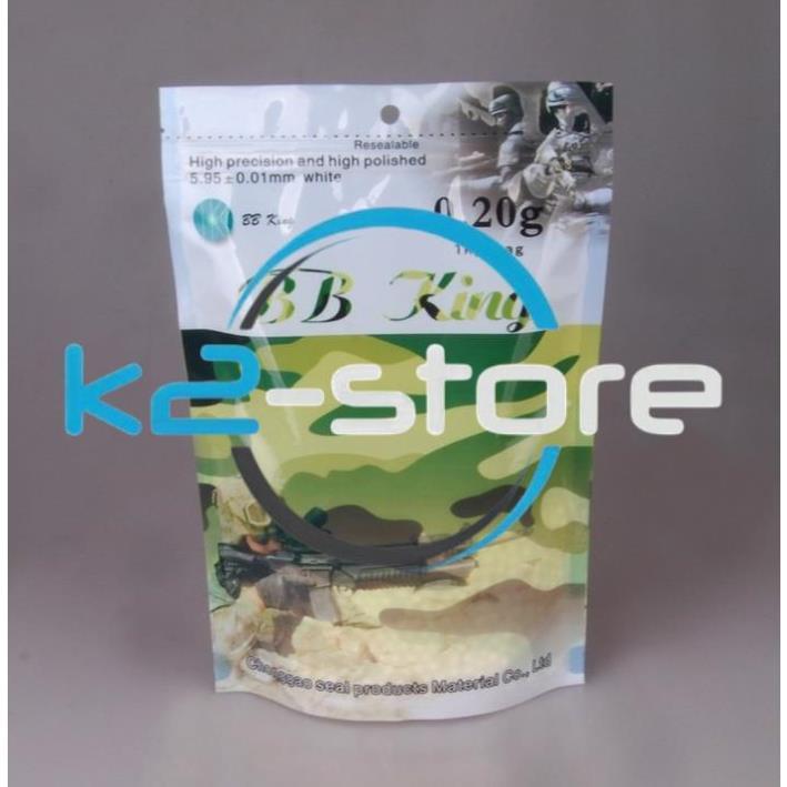[K2 Store] Hạt nhựa công nghiệp BBKing 6MM 0.2g/0.25g/0.28g/0.3g/0.32g