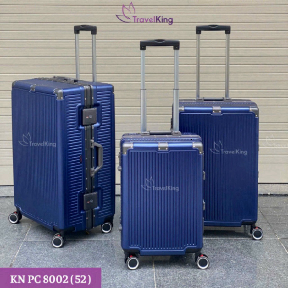 Vali  TRAVELKING 8003  Khung Nhôm TRAVELKING 8003 chất nhựa PC chống xước cao cấp