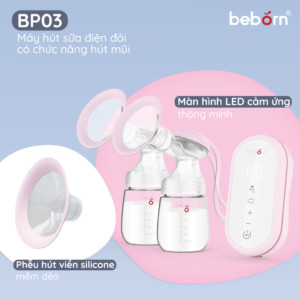 (HoảTốc1h) Phụ kiện hút sữa Beborn BP01 BP02 BP03