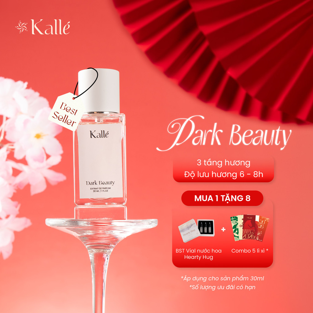 Tinh Dầu Nước Hoa Nữ DARK BEAUTY Mùi Hương Quyến Rũ, Ngọt Đậm Lên Bar, Đi Date Dạng Xịt | Kalle' Feum