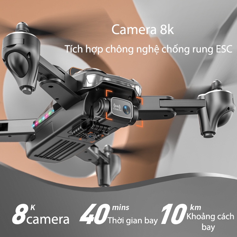 Máy bay điều khiển từ xa mini, Flycam giá rẻ P9 P11 2 camera HD - cảm biến 4 chiều thông minh - dung lượng pin 2500mAh | BigBuy360 - bigbuy360.vn